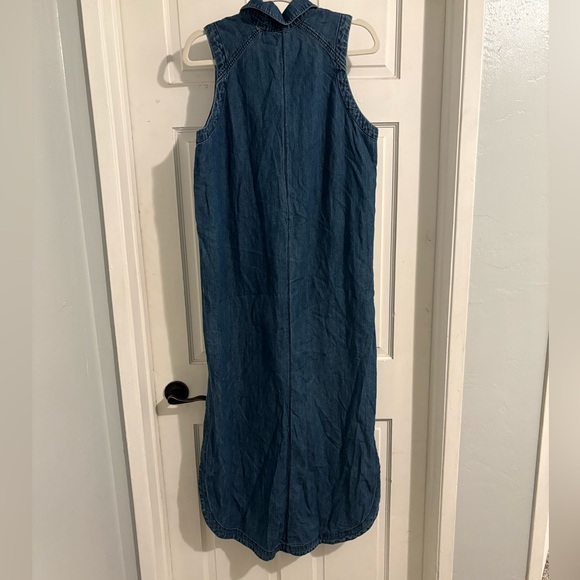 Free People Chambray Maxi Dress - Picture 3 of 7